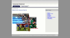 Desktop Screenshot of colonialdistrictva.org